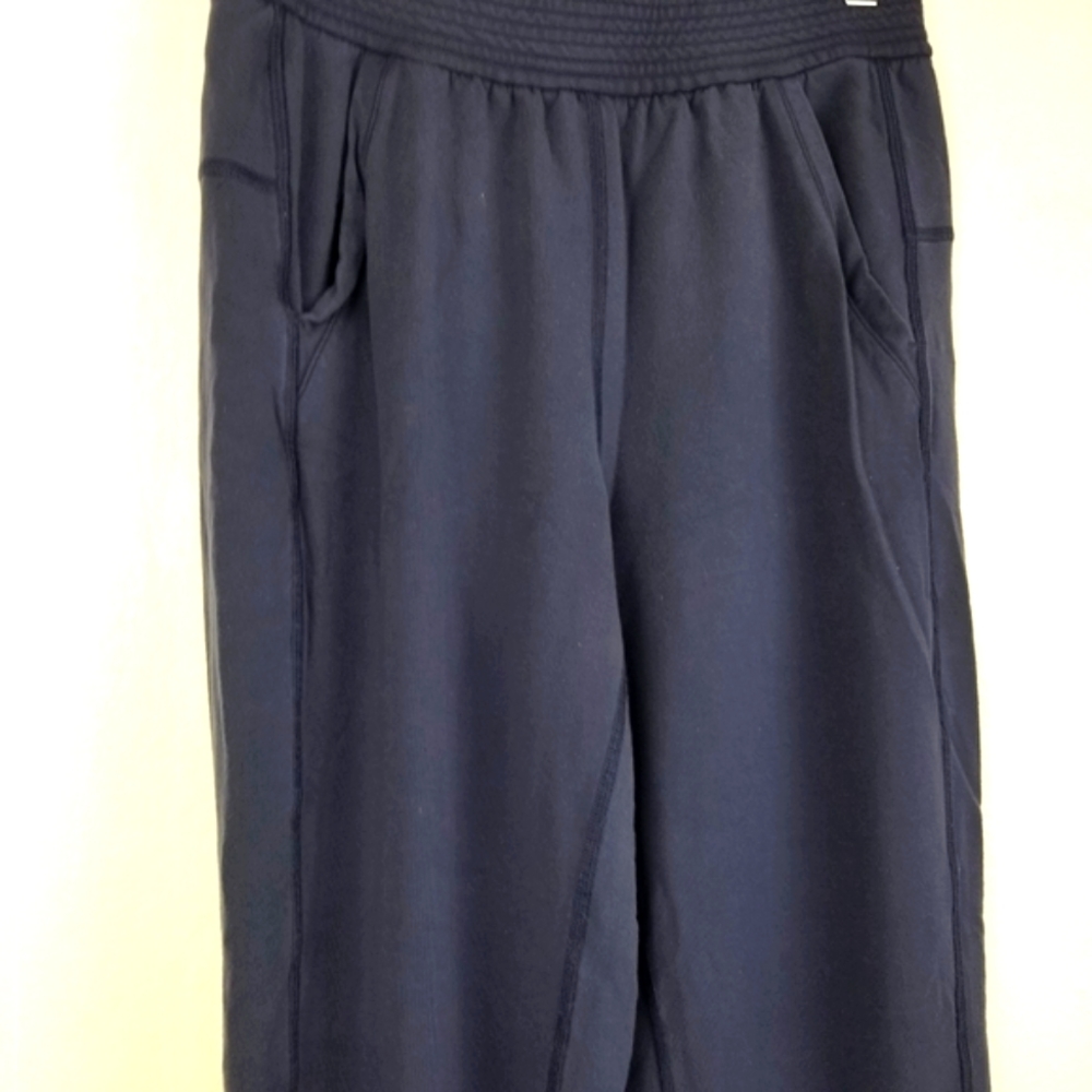 Lululemon Athletica Blue Terry Jogger Pants Sz 4 - Picture 5 of 11
